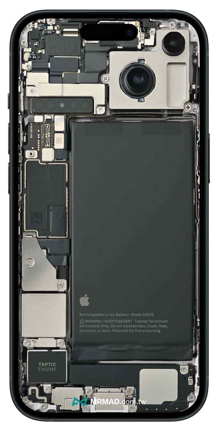 iPhone 15透明桌布/透視桌布下載