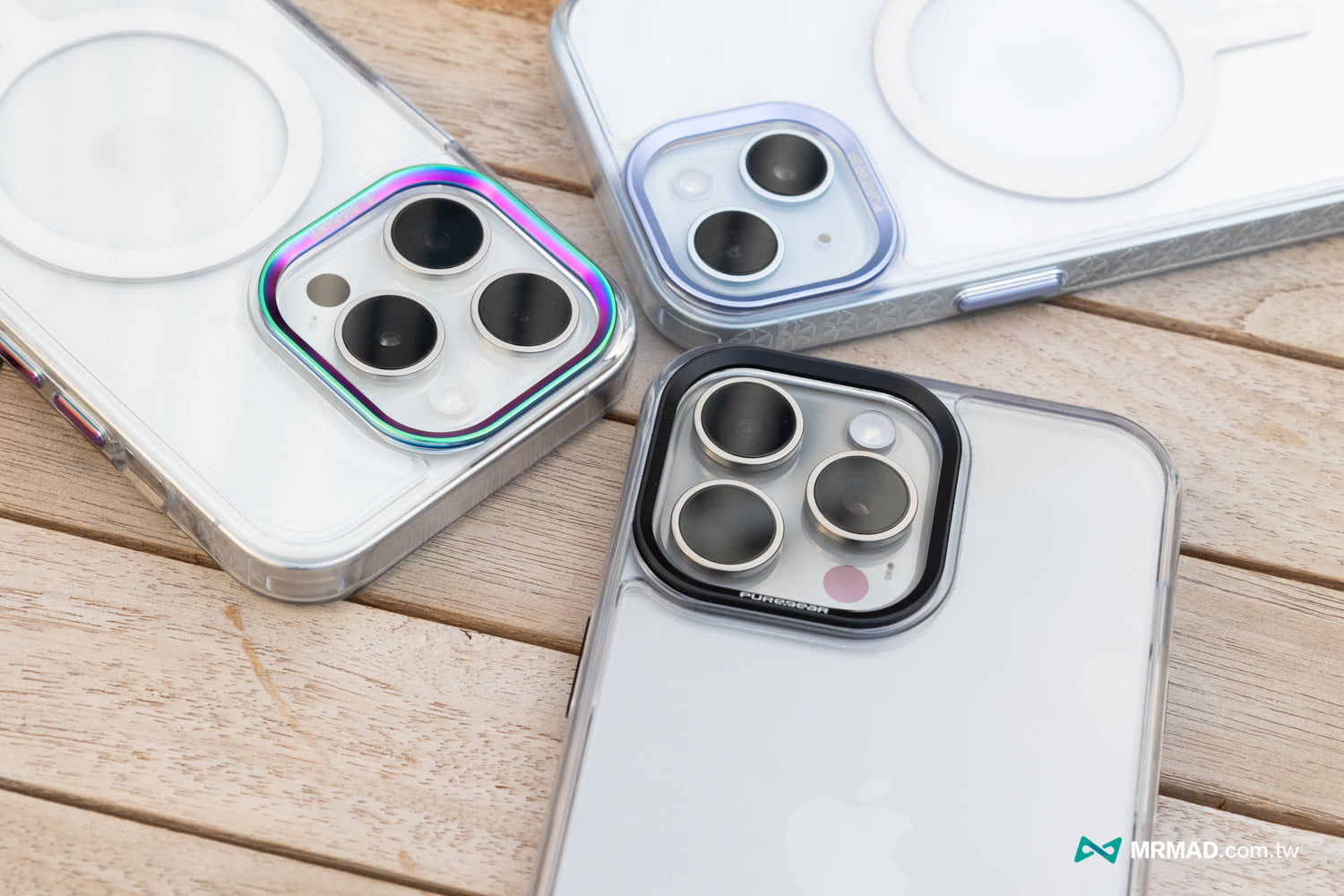 iPhone 15保護殼推薦：普格爾PureGear冰鑽手機殼透明背板磁吸一次具備