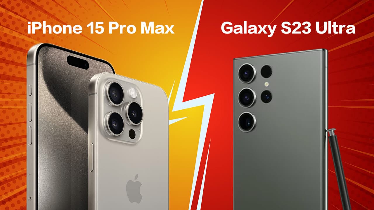 samsung galaxy s23 ultra vs iphone 15 pro max camera pk