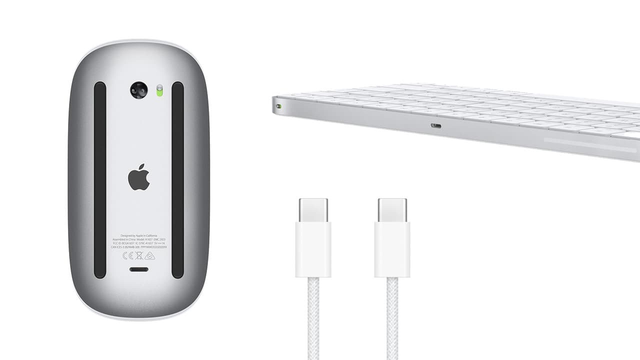 USB-C版巧控滑鼠、鍵盤配件即將在Apple秋季發表會亮相