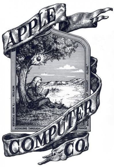 apple first logo 1976