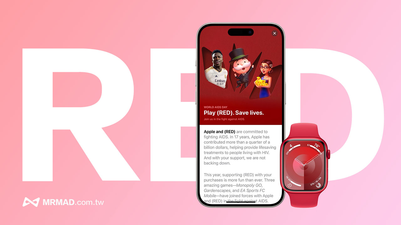 apple 2023 product red cover