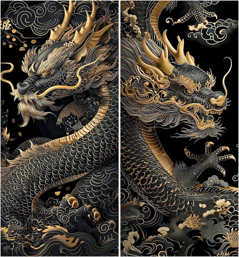 2024 iphone year of the dragon mobile wallpaper 2024 a1 6