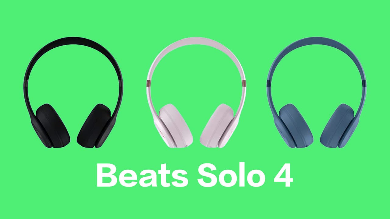 apple new beats solo 4 headphones