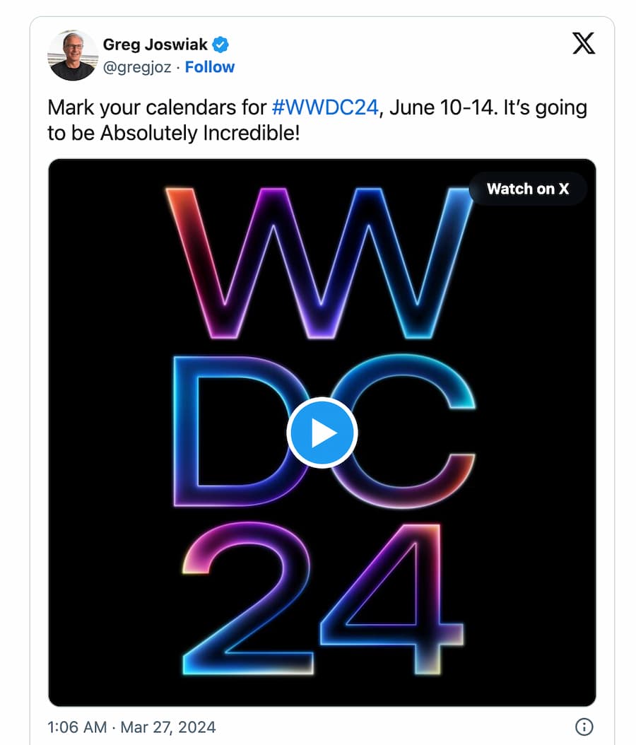 apple hints at wwdc 2024 highlights 1