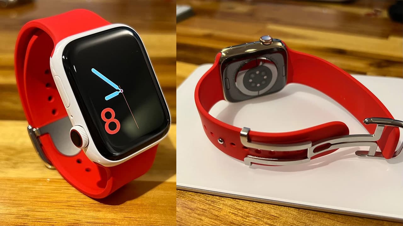 蘋果未發表Apple Watch 金屬扣環錶帶原型機圖片曝光