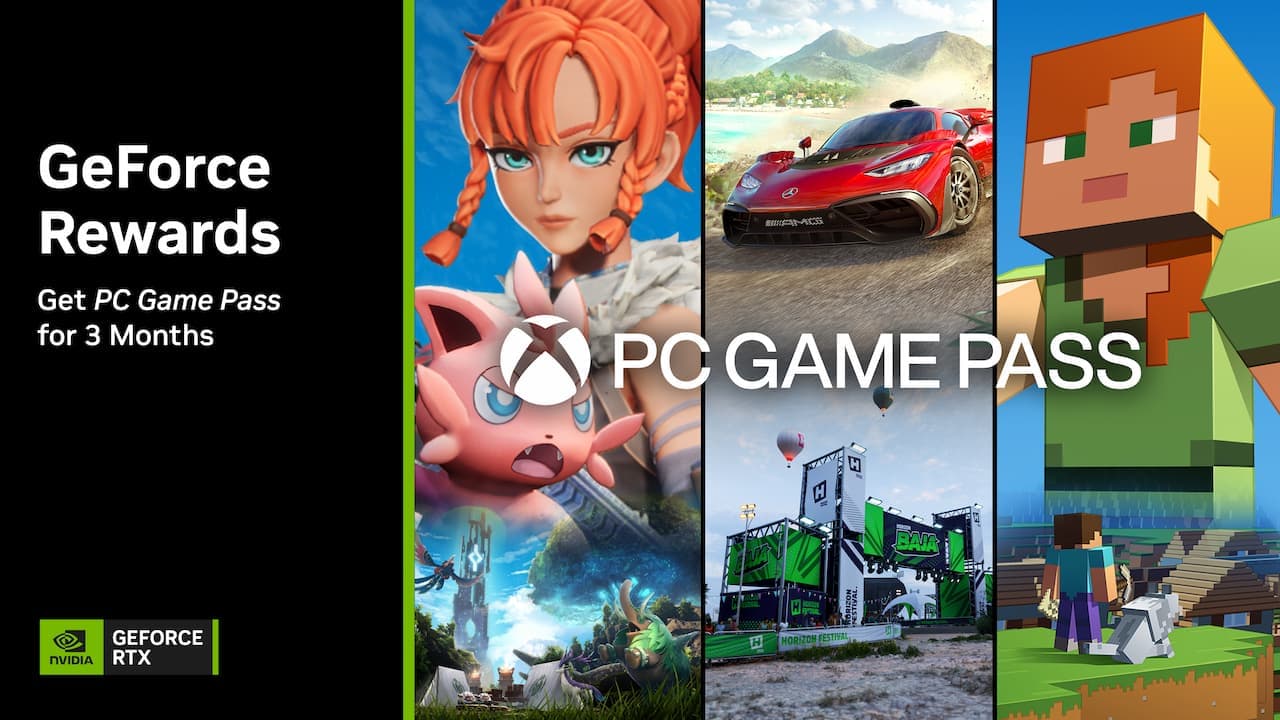 NVIDIA免費送PC Game Pass 3個月體驗，領取方法和資格看這篇