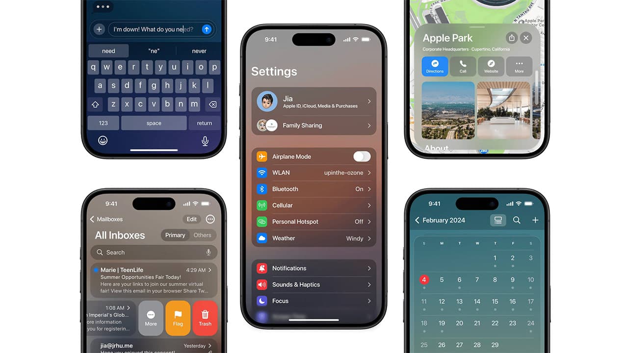 ios 18 control center and settings new