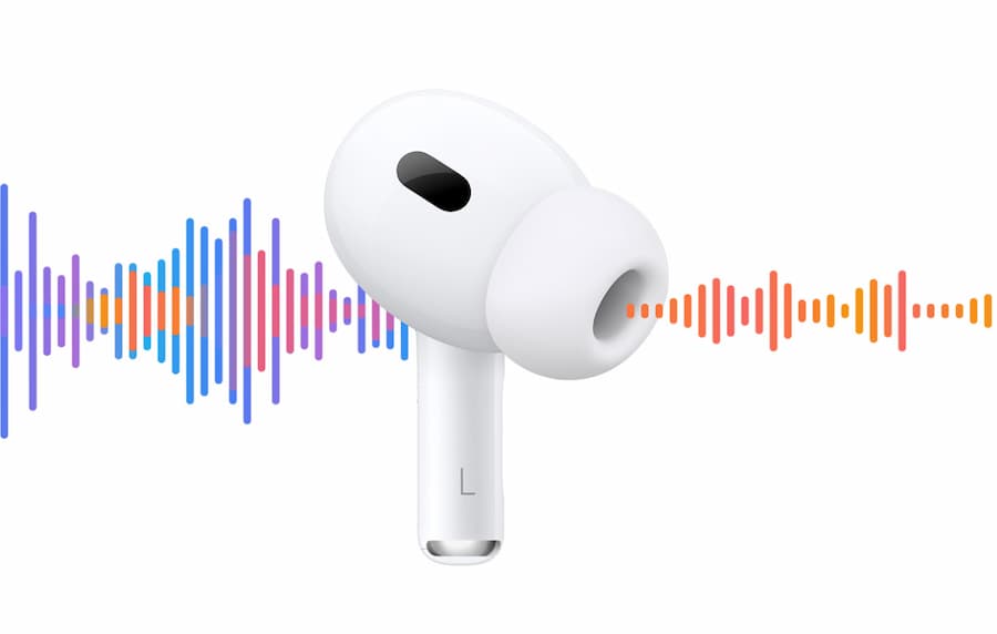 AirPods 通話語音隔離