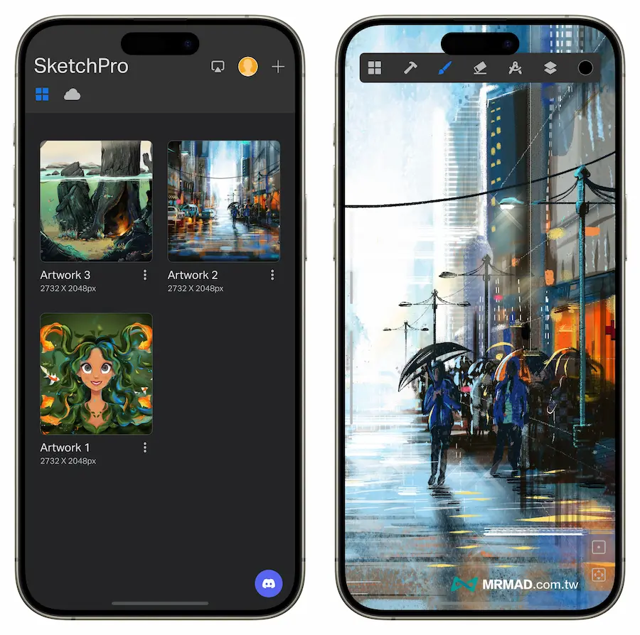 iPhone/iPad 融合AI繪圖工具APP《SketchPro》限免領終身版