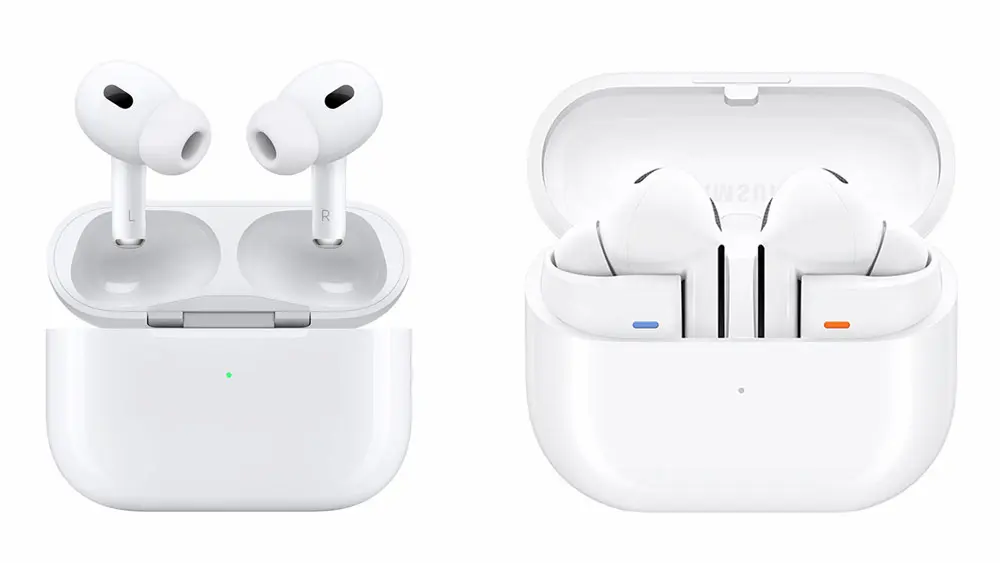 蘋果 AirPods Pro 2 vs 為三星 Galaxy Buds 3 耳機