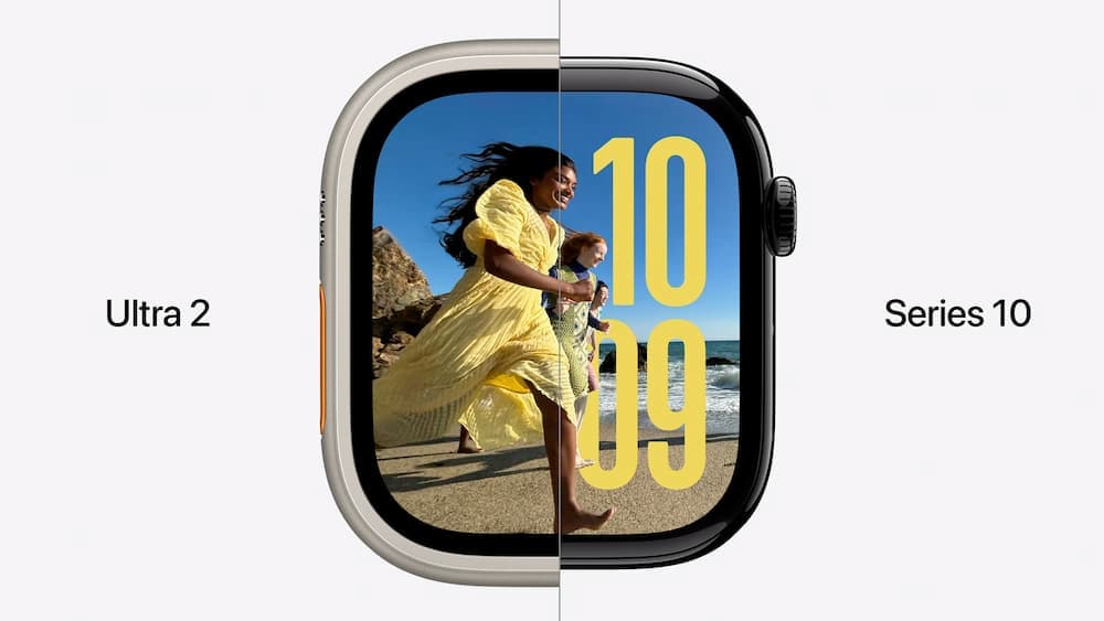 Apple Watch Series 10 vs Apple Watch Ultra 2 螢幕差異