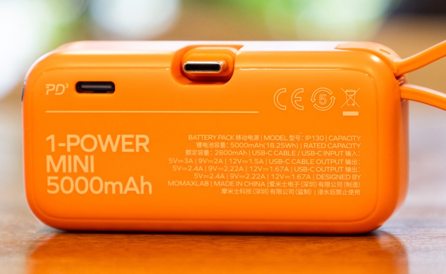 Momax 1-Power Mini 充電實測