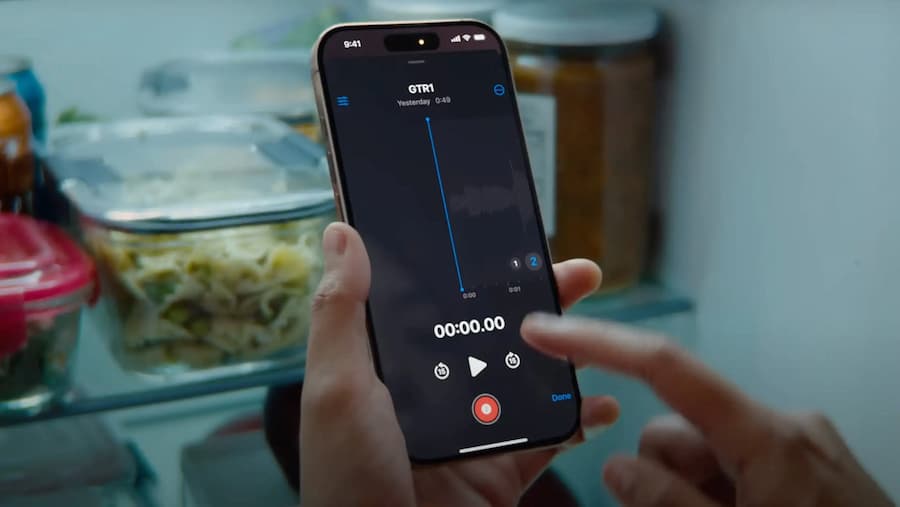 iOS 18.2 語音備忘錄升級