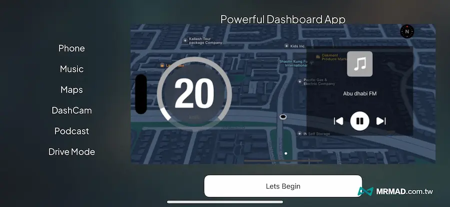 iPhone 手機行車記錄器APP《Car Dashboard》 使用方式