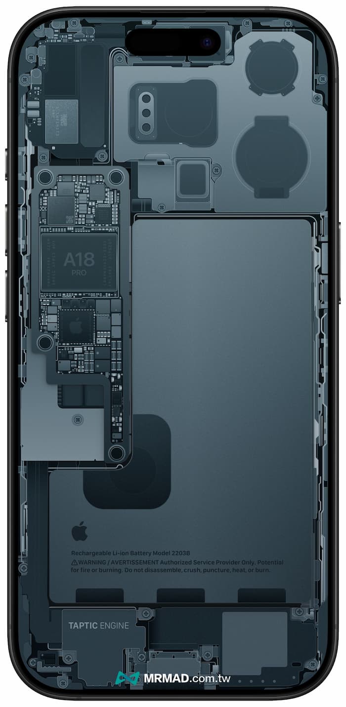 iPhone 16 Pro透明桌布/透視桌布下載 3