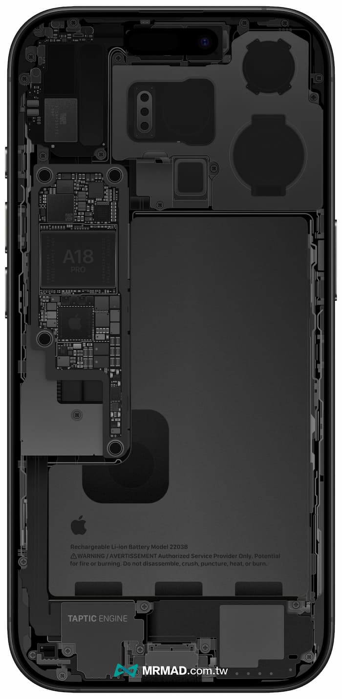 iPhone 16 Pro透明桌布/透視桌布下載 1