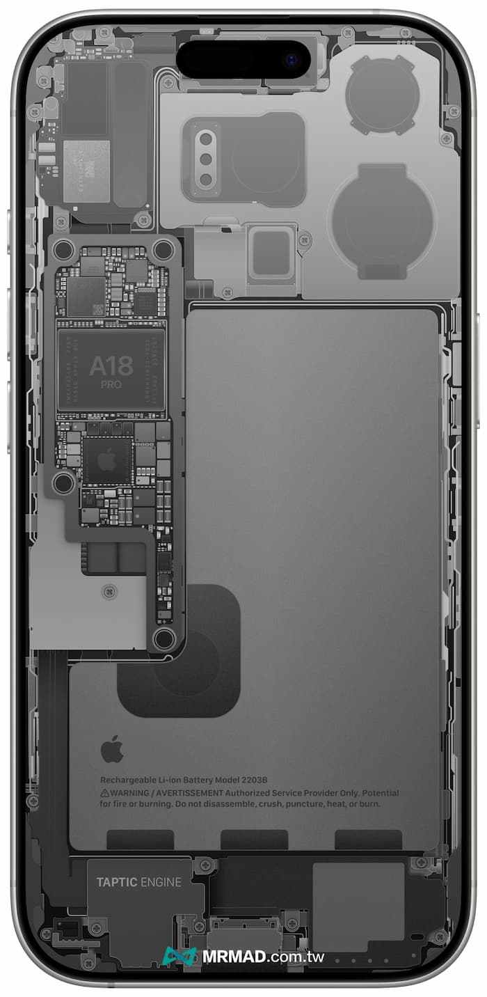 iPhone 16 Pro透明桌布/透視桌布下載