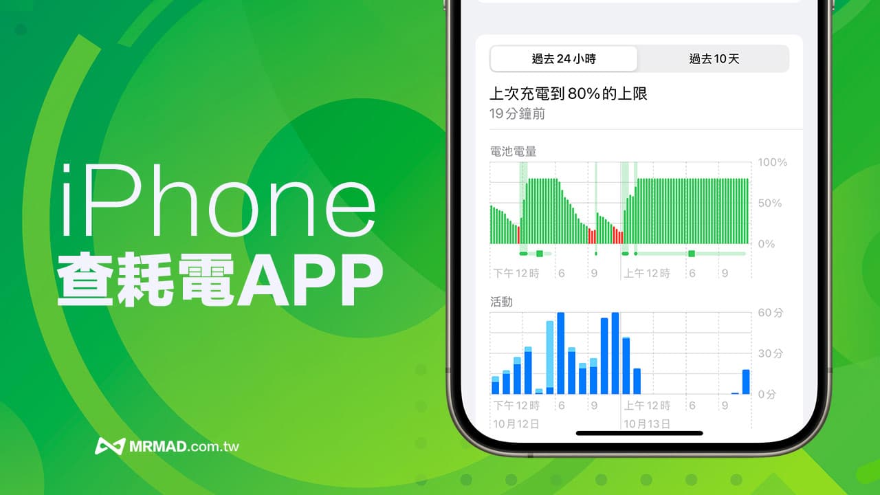 iPhone查耗電APP技巧教學，透過3招找出超耗電應用程式