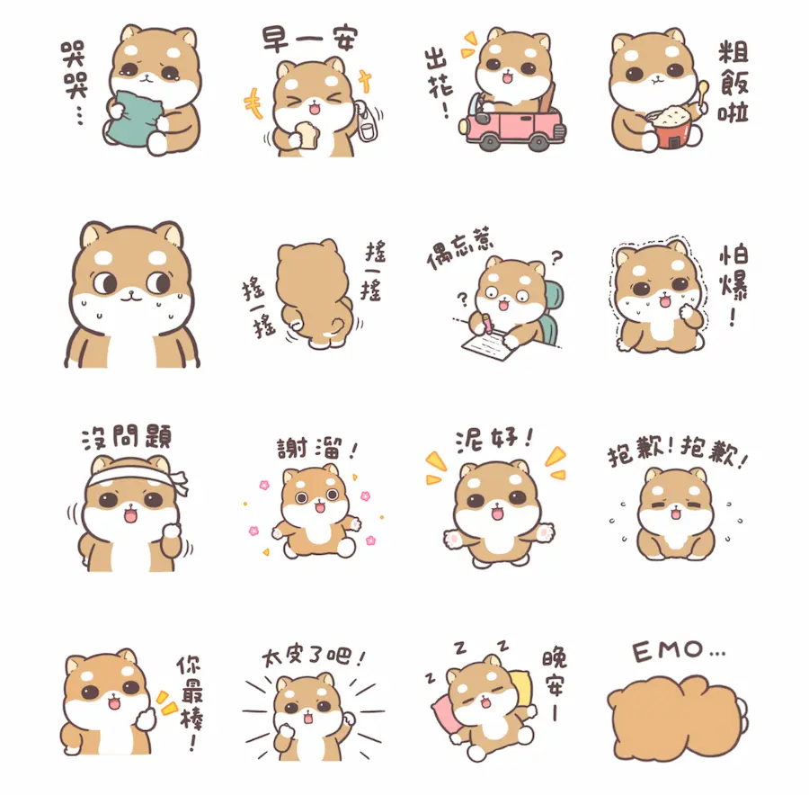 LINE購物 × 柴犬皮皮