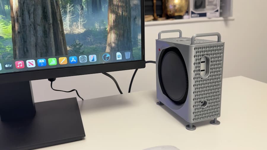 改裝魔人分享M4 Mac mini 3D列印機殼，一秒變Mac mini Pro主機 2