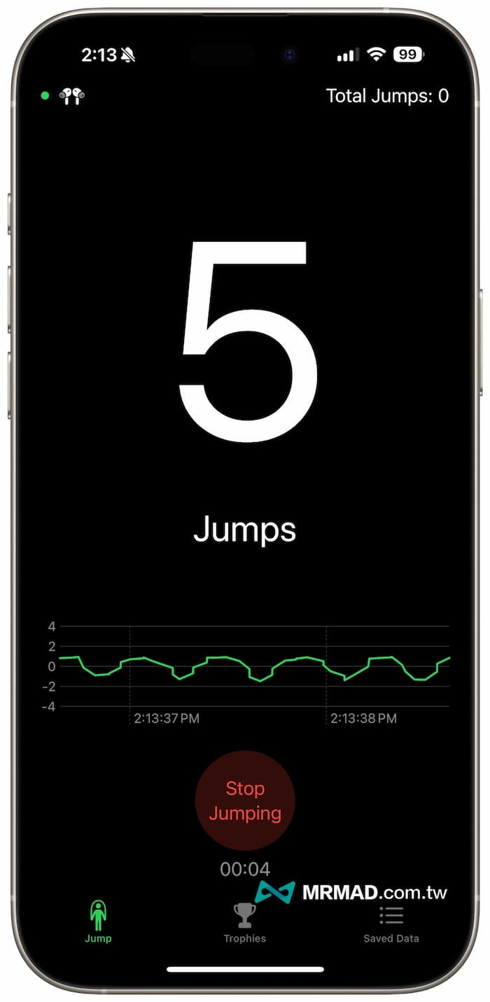 AirJump跳繩計數APP使用技巧 2