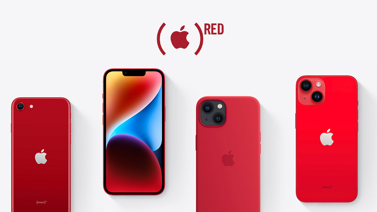 apple iphone product red