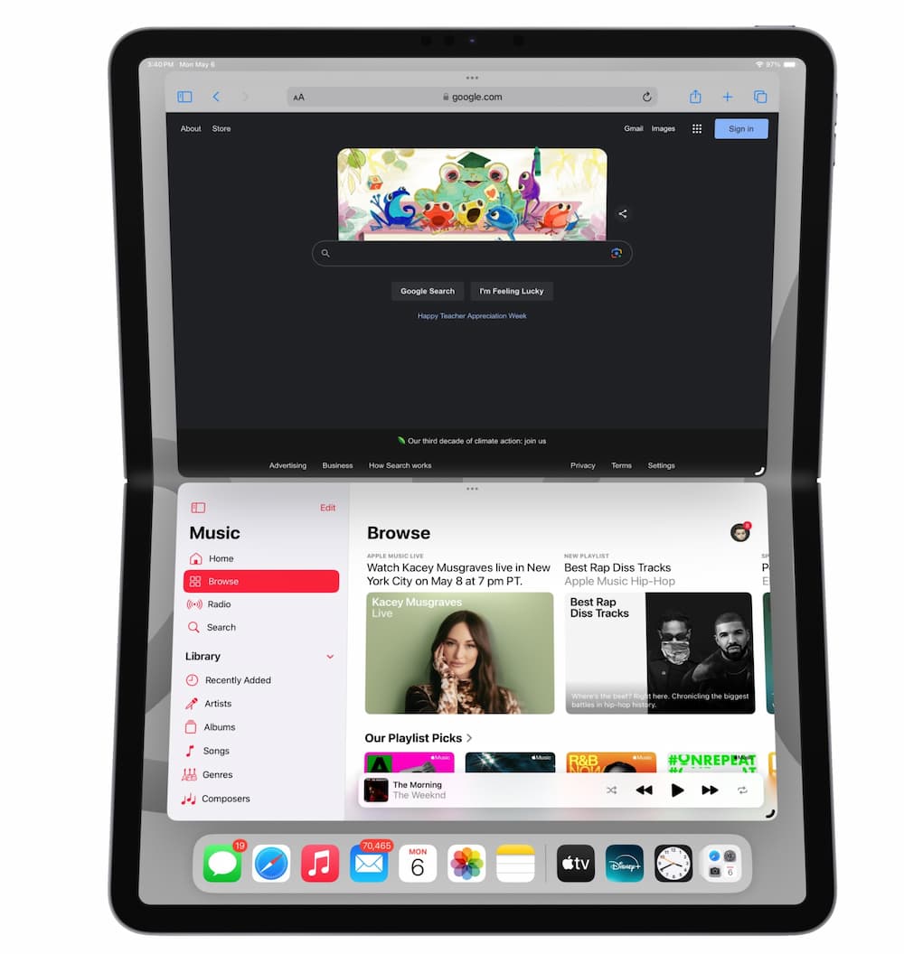 apples 20 inch foldable tablet to be released in 2028 a4