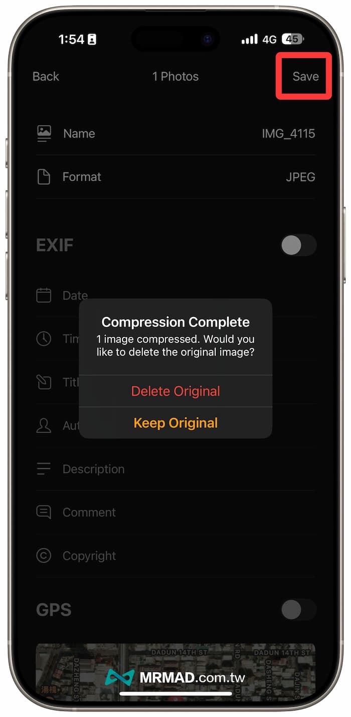 iPhone照片壓縮Image Resizer APP使用技巧 3