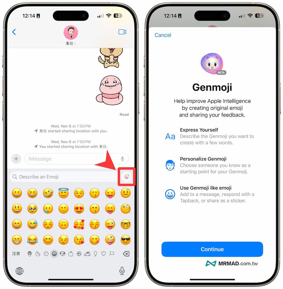 ios genmoji a2