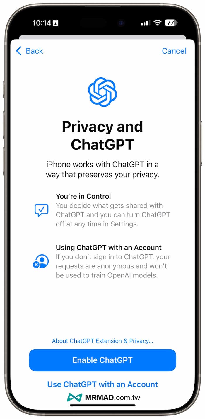 如何在iOS 18.2開啟Siri整合ChatGPT功能 2