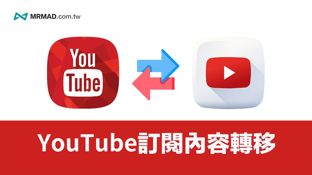 youtube subscription content transfer