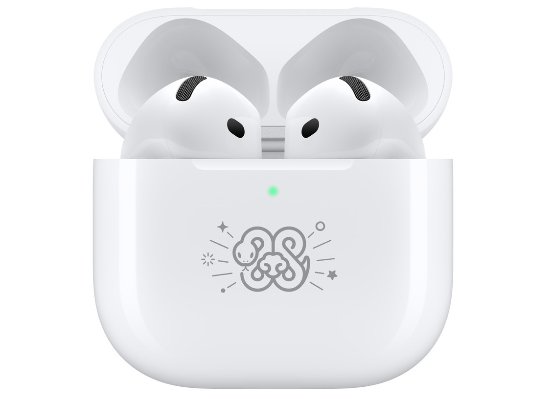 Apple推出蛇年AirPods 4特別款，內藏4大隱藏驚喜彩蛋 1