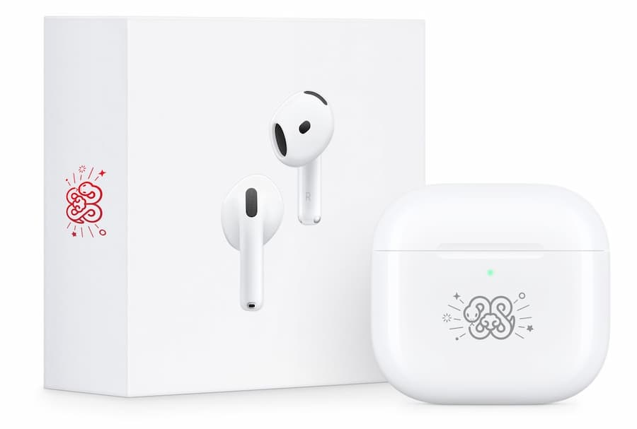 Apple推出蛇年AirPods 4特別款，內藏4大隱藏驚喜彩蛋 2