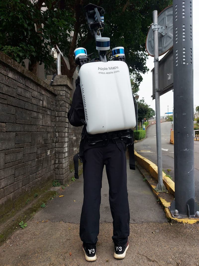 apple maps street view backpack a1