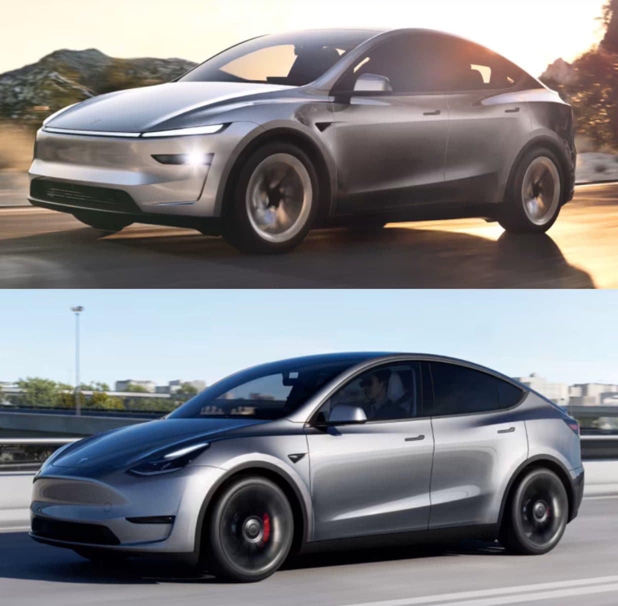 2025 Model Y Juniper vs 2024 Model Y 外觀設計差異