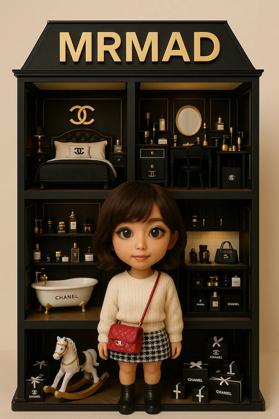 迷你豪華娃娃屋指令