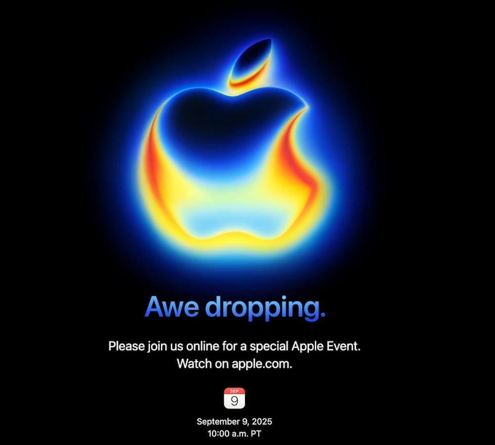 apple fall event 2025 date sep 9 a1