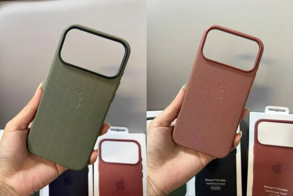 蘋果新款iPhone 17 TechWoven原廠保護殼實照曝光 1