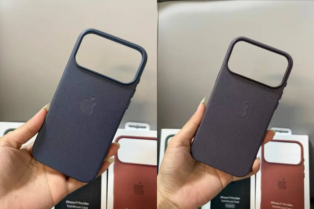 蘋果新款iPhone 17 TechWoven原廠保護殼實照曝光 2