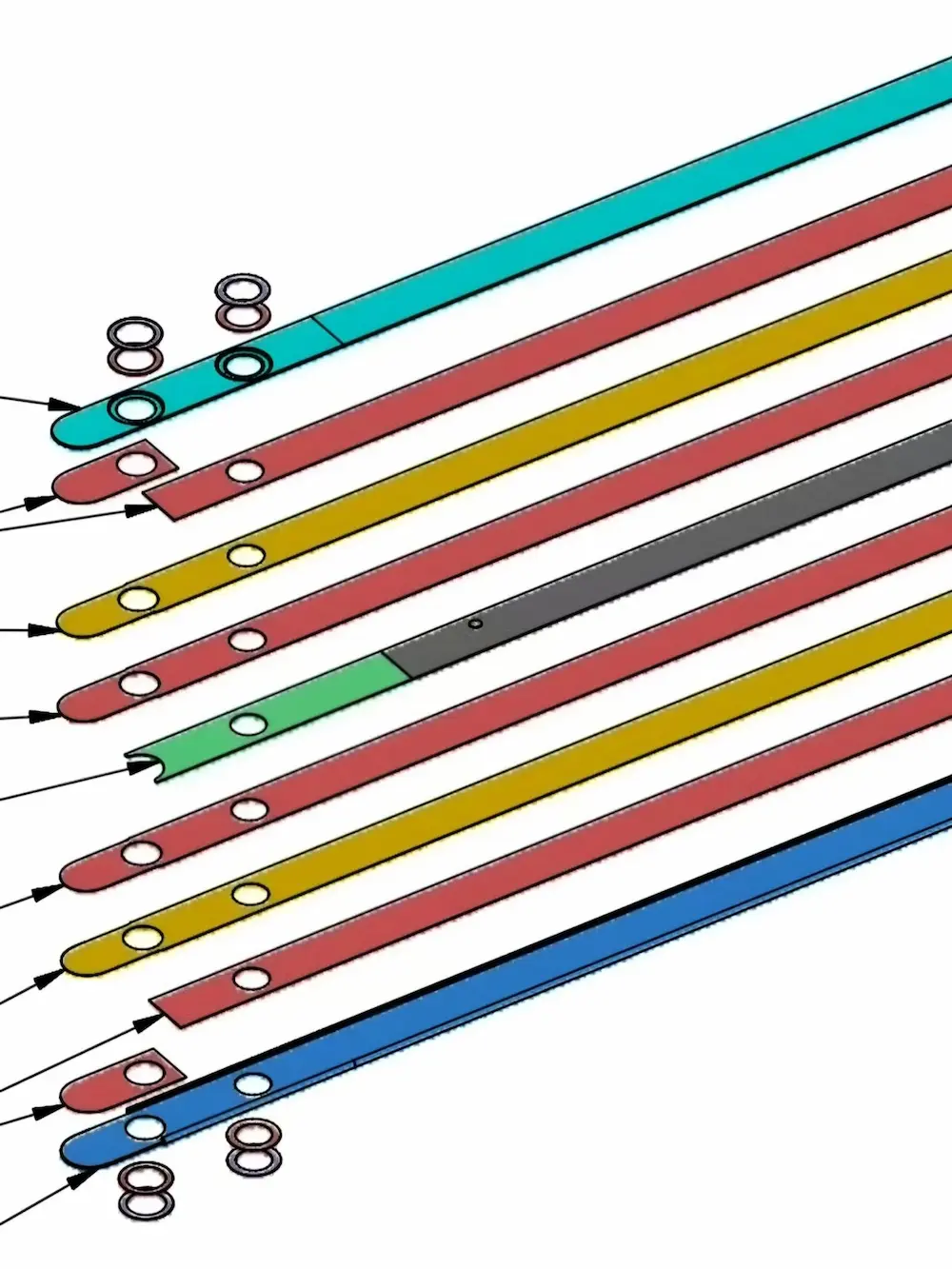 蘋果全新iPhone手機掛繩配件Crossbody Strap 設計圖