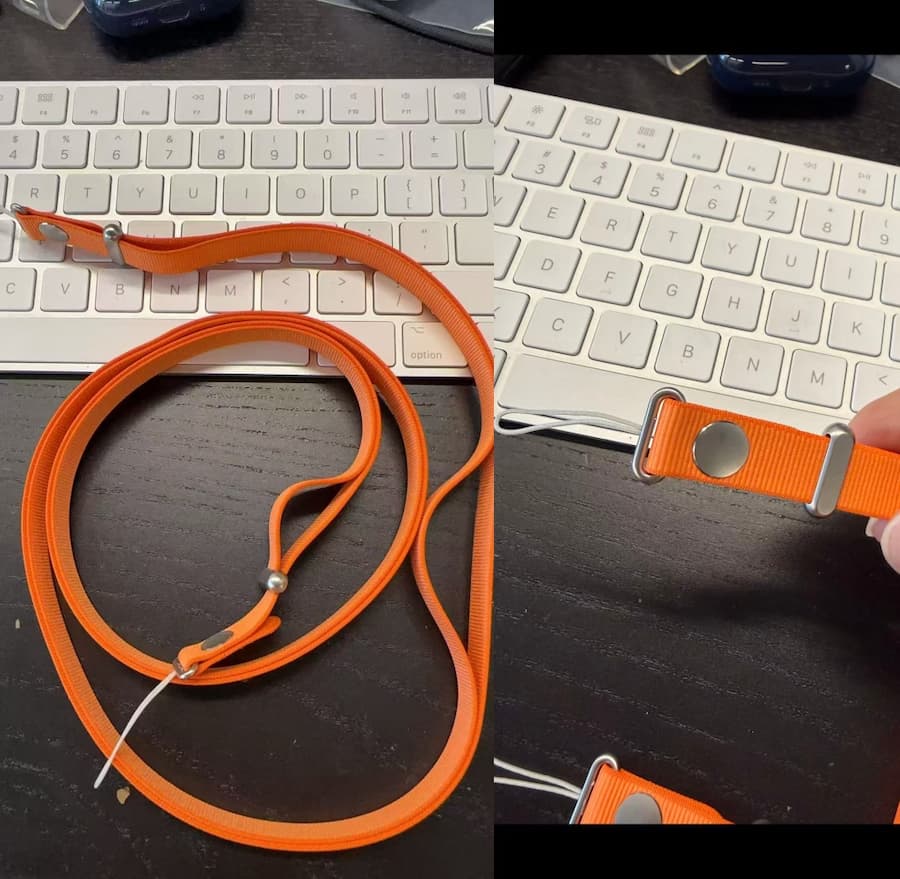 蘋果原廠iPhone手機掛繩配件Crossbody Strap