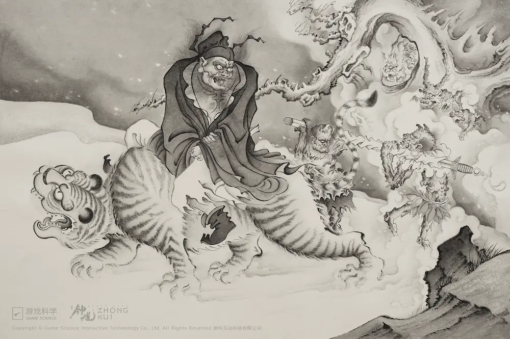 設計總監談論黑神話鐘馗主角靈感起源