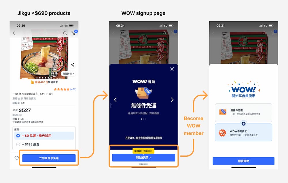 如何重新訂閱WOW會員?