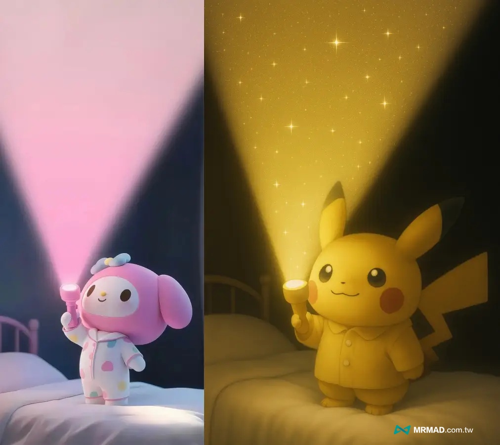 如何用ChatGPT指令製作手電筒桌布圖片 1