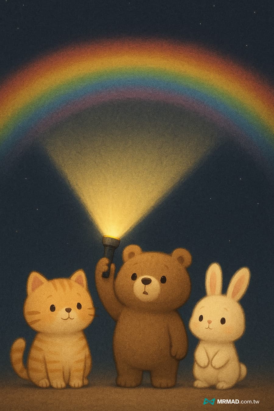 AI生成手電筒桌布指令教學彙整 3