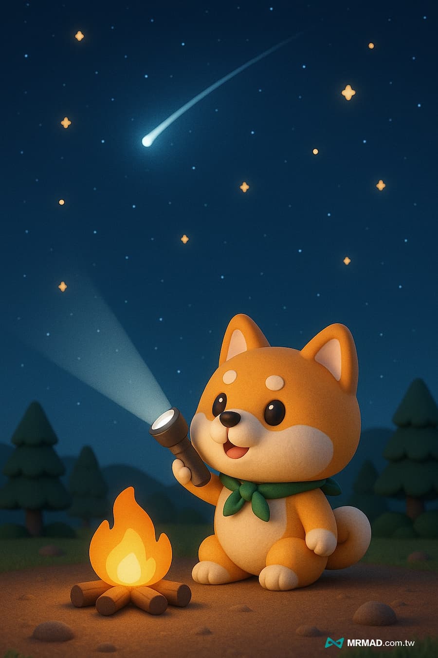 AI生成手電筒桌布指令教學彙整 4