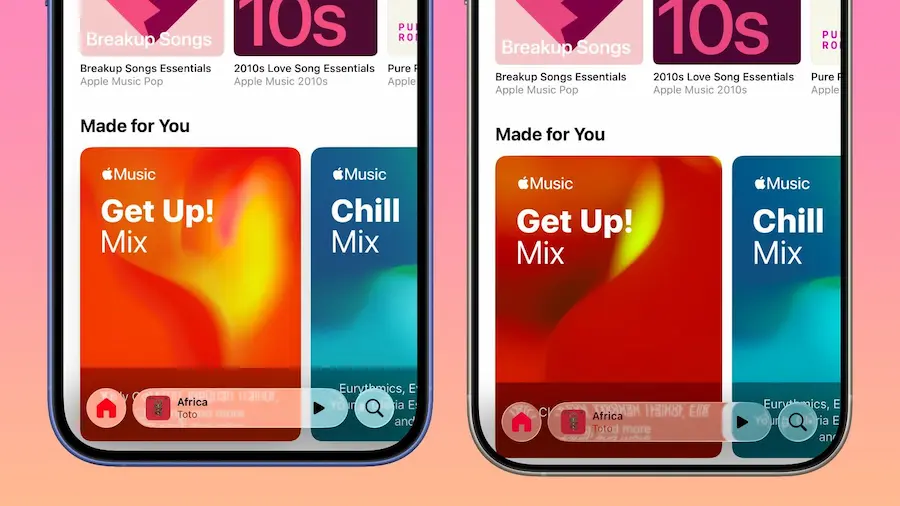 ios 26 music app beta 6