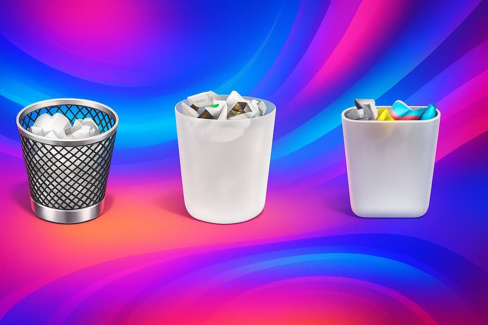 蘋果針對macOS Tahoe 26儲存裝置圖示和垃圾桶大調整 1