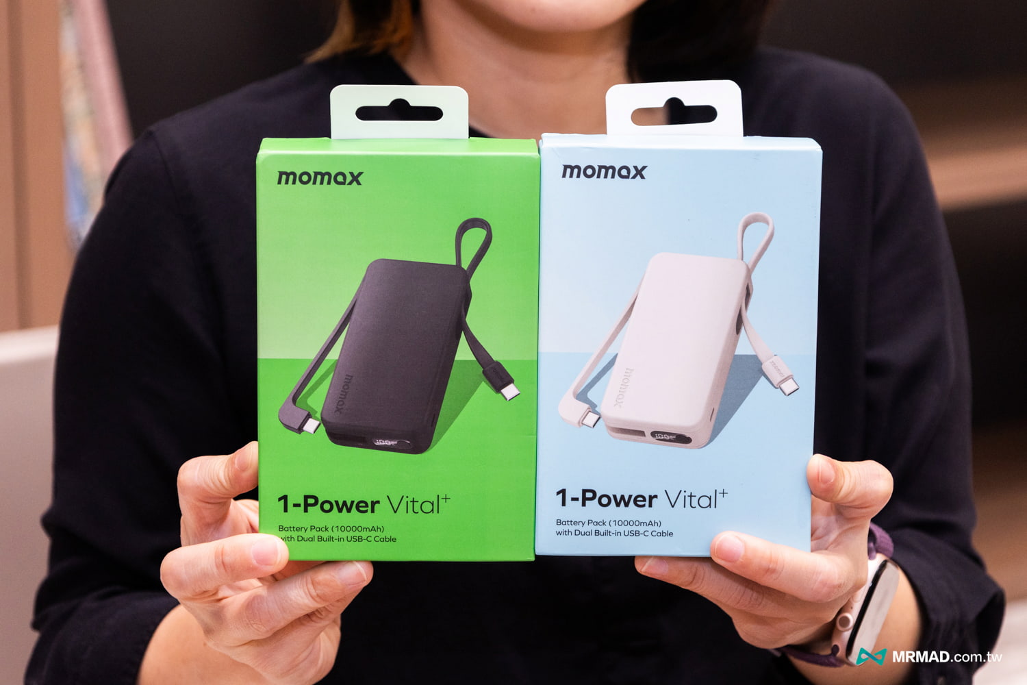 Momax 1-Power Vital+ IP138TW 行動電源開箱評測